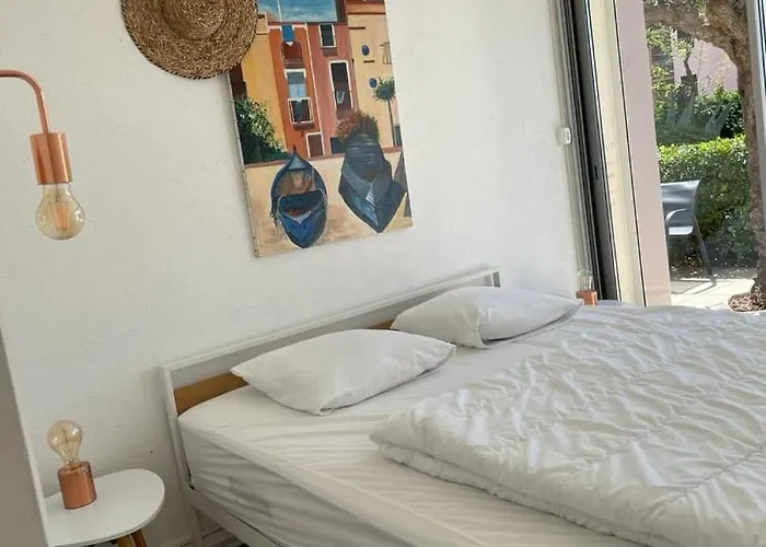 公寓 Le Cosy - Equipe, Face A La Avec Parking Et Wifi